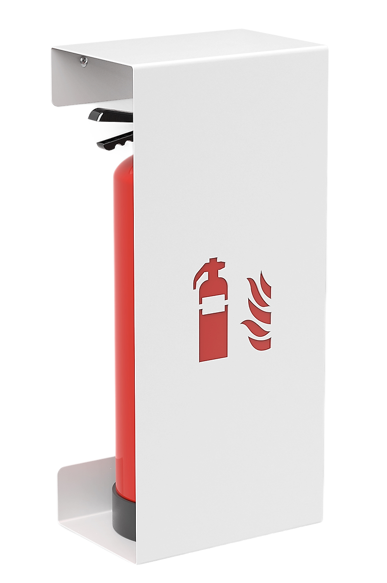 Feuerlöscherhalter 6 Kg Weiß