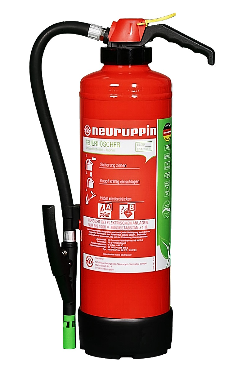 Schaum Auflade-Feuerlöscher FluorineFree 06 FCC